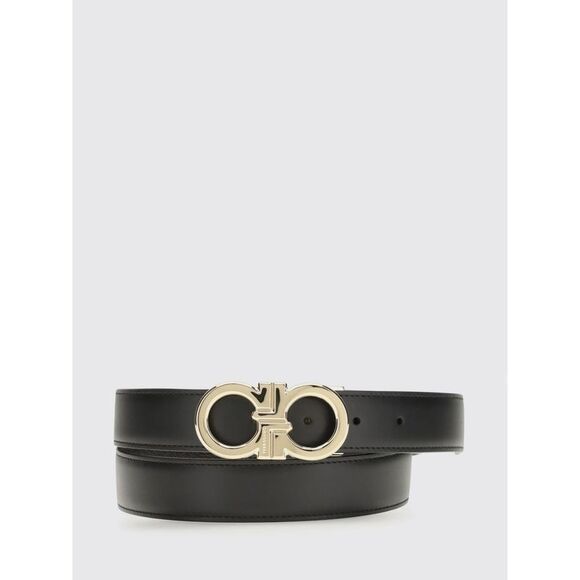 Ferragamo Belt Men Black